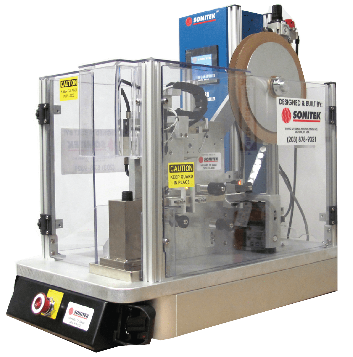 Sonitek offers a range of continuous reel automated solutions for both FastelFilm thermoplastic adhesives and FastelFoil heat seal aluminum.