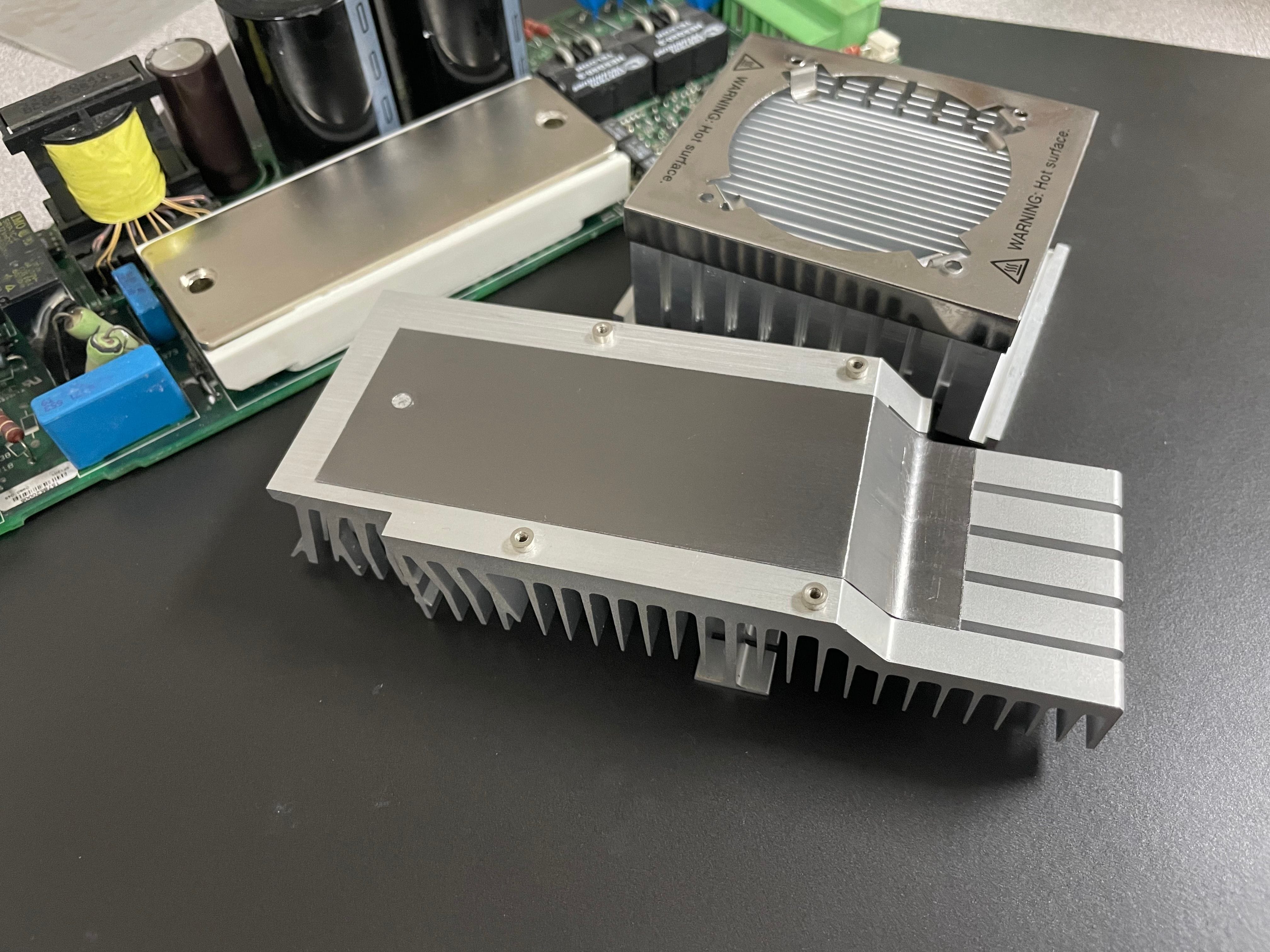 Heat spreading graphite films allow for high lateral heat spreading from electronic device and heat sink for many types of consumer & power electronics